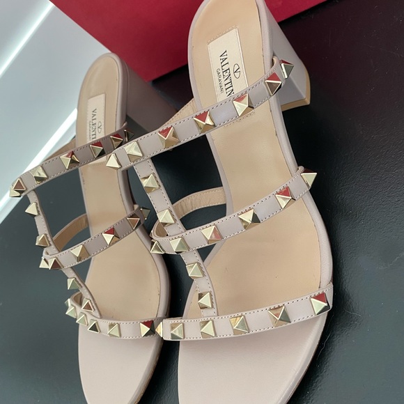 Valentino Garavani sandals Rockstud Slide NEW - Picture 4 of 12